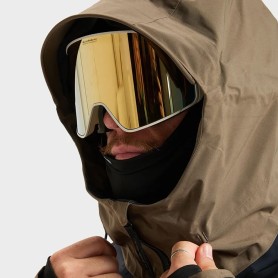 Veste de ski QUIKSILVER Forever Stretch Gore-tex Kaki/Noir Homme