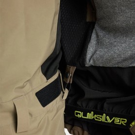 Veste de ski QUIKSILVER Forever Stretch Gore-tex Kaki/Noir Homme