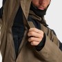 Veste de ski QUIKSILVER Forever Stretch Gore-tex Kaki/Noir Homme