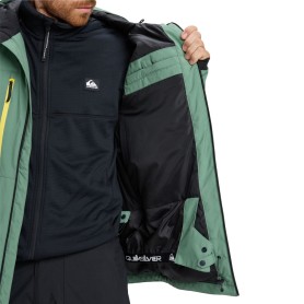 Veste de ski QUIKSILVER Sycamore Solid 20K Vert Homme