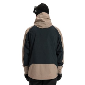 Veste de ski QUIKSILVER Ultralight Stretch 20K Beige/Noir Homme
