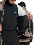 Veste de ski QUIKSILVER Ultralight Stretch 20K Beige/Noir Homme