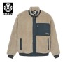 Veste polaire ELEMENT Oak Sherpa Beige Homme