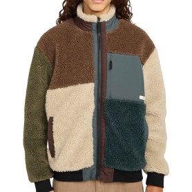Veste polaire ELEMENT Oak Sherpa Multicolor Homme