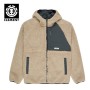 Veste polaire réversible ELEMENT Wolfe Sherpa Beige Homme