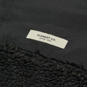 Veste polaire réversible ELEMENT Wolfe Sherpa Noir Homme