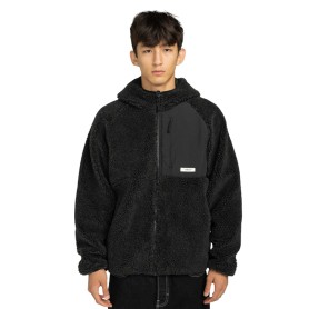 Veste polaire réversible ELEMENT Wolfe Sherpa Noir Homme