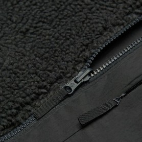 Veste polaire réversible ELEMENT Wolfe Sherpa Noir Homme