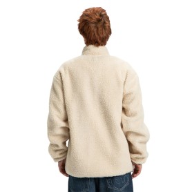 Veste polaire sherpa DC SHOES Vault Écru Homme