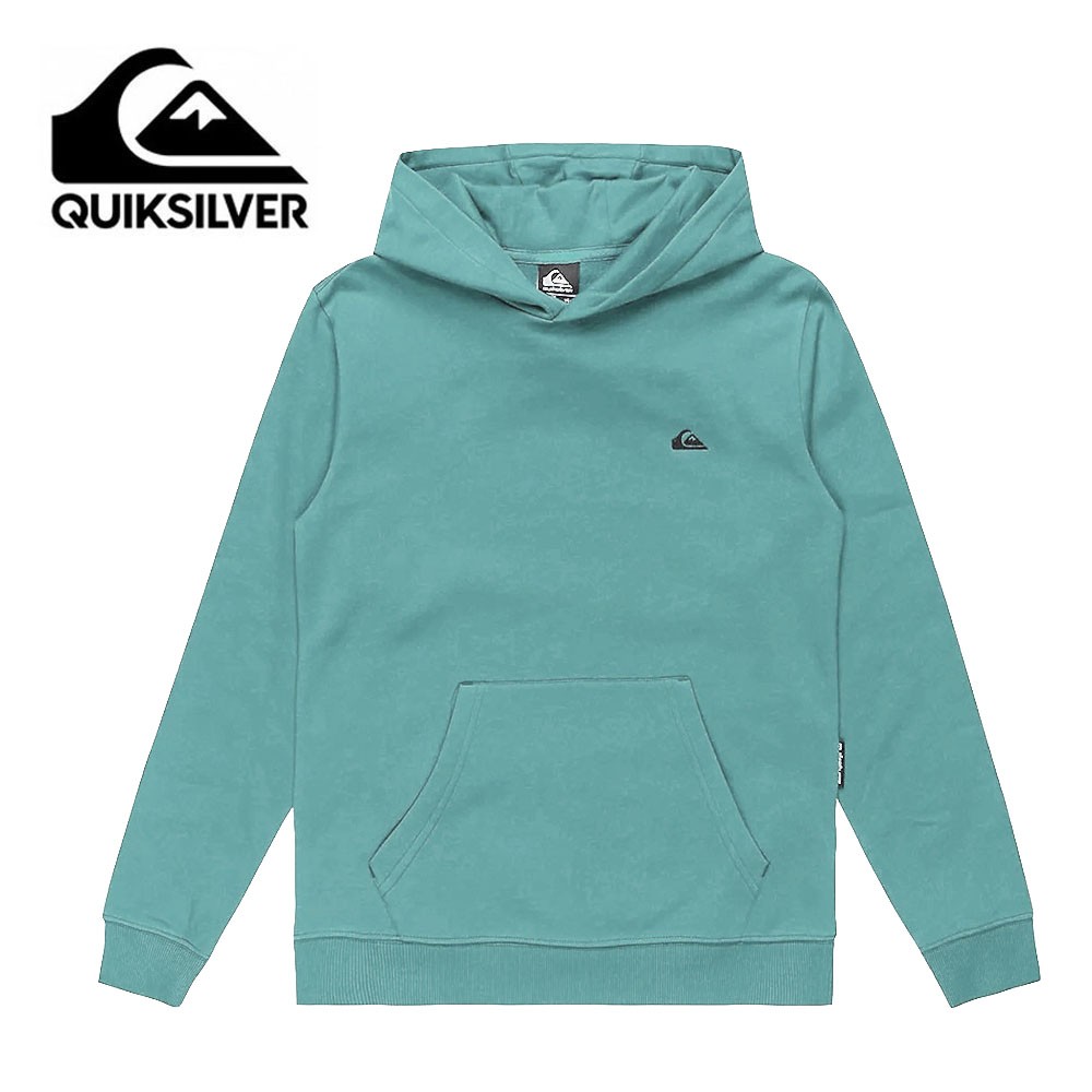 Sweat à capuche QUIKSILVER Basic Hoodie Bleu Junior