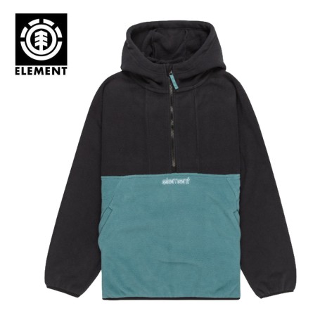 Sweat polaire ELEMENT Wolfe Polar Noir/Vert Junior