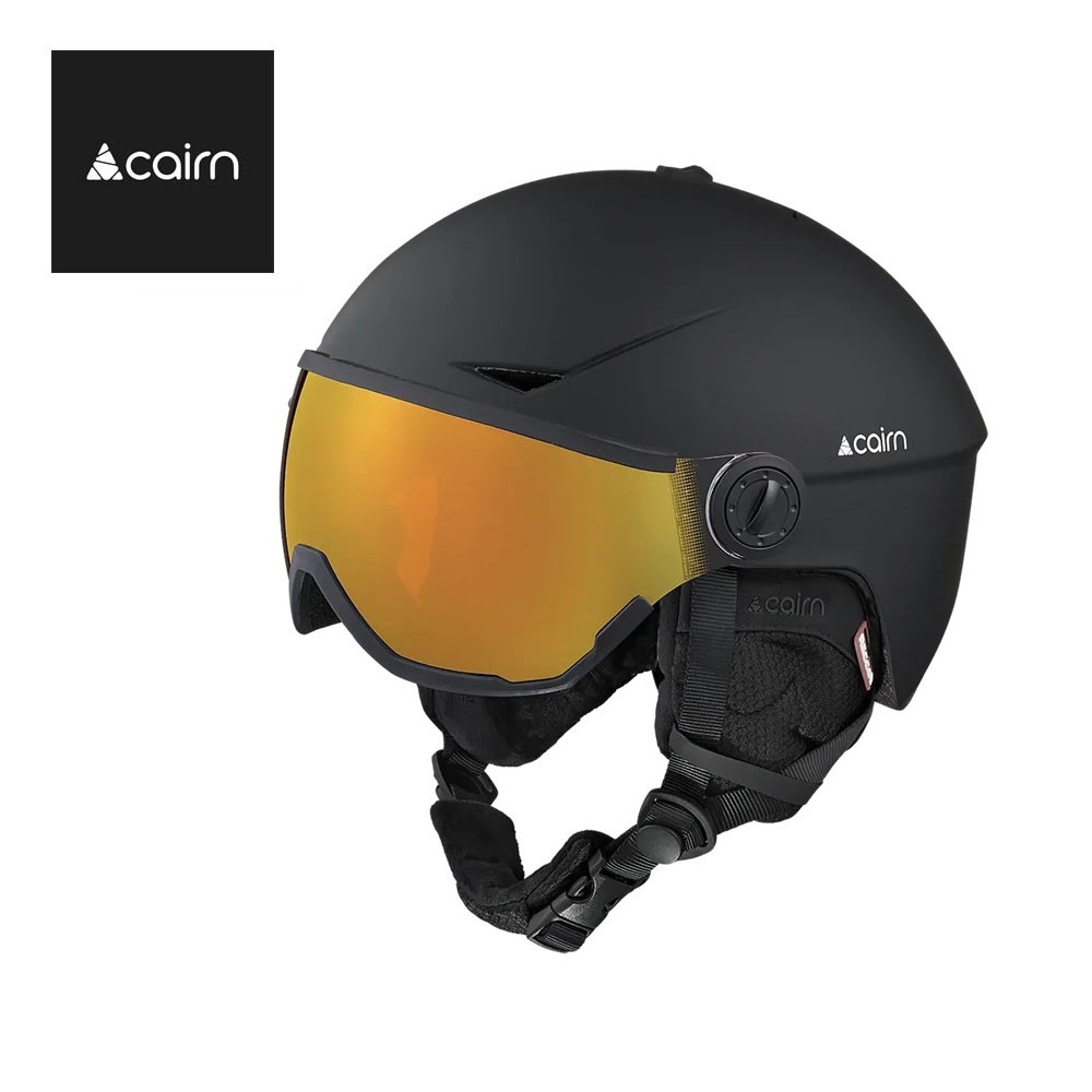 Casque de ski CAIRN Rise Photochromique Pure Noir Unisexe