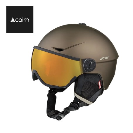 Casque de ski CAIRN Rise Photochromique Pure Bronze Unisexe
