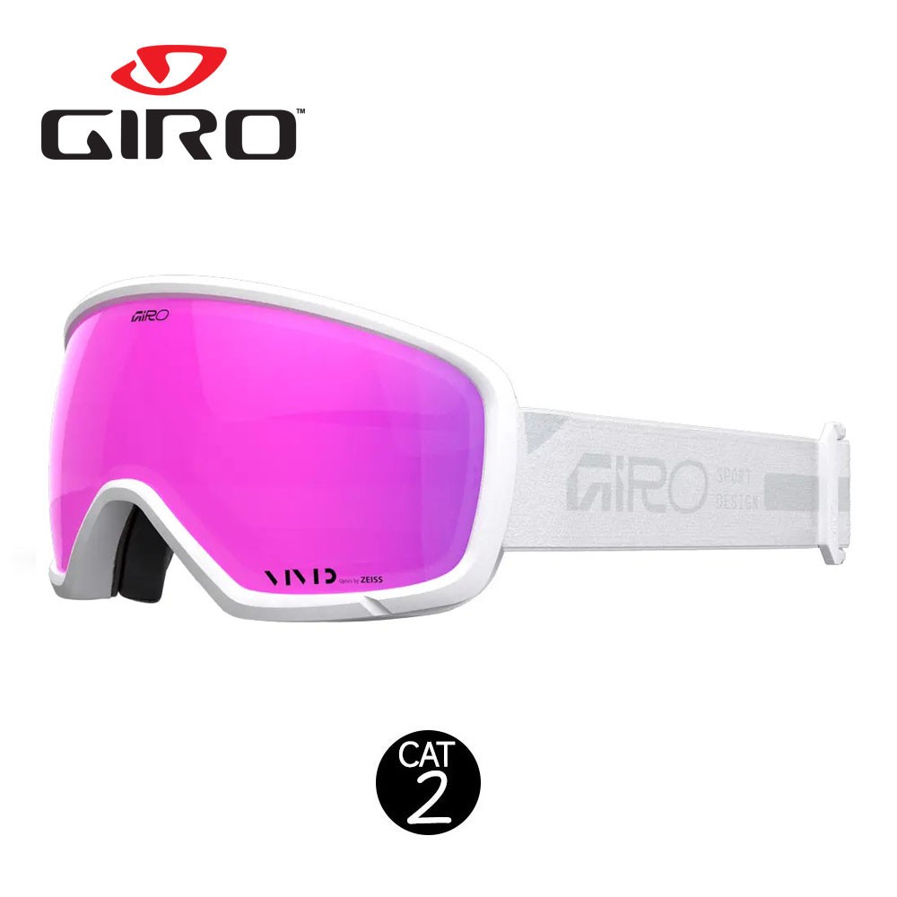 Masque de ski GIRO Millie Blanc Cat.2