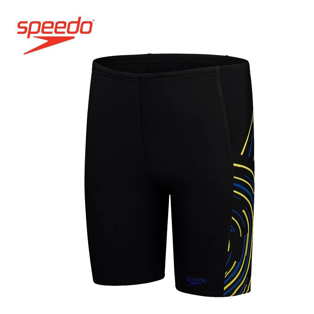 Maillot de bain SPEEDO Placement Print Jam Noir/Bleu Garçon