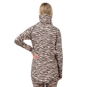 Haut thermique EIVY Icecold Zip Top Zebra Femme