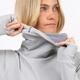 Haut thermique EIVY Icecold Gaiter Rib Top Gris Femme