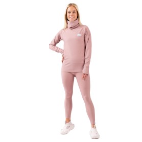 Haut thermique EIVY Icecold Gaiter Rib Top Vieux Rose Femme