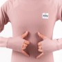 Haut thermique EIVY Icecold Gaiter Rib Top Vieux Rose Femme