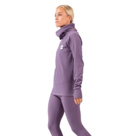 Haut thermique EIVY Icecold Gaiter Rib Top Violet Femme