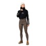 Sweat polaire EIVY Peg Zip Cropped Noir Femme