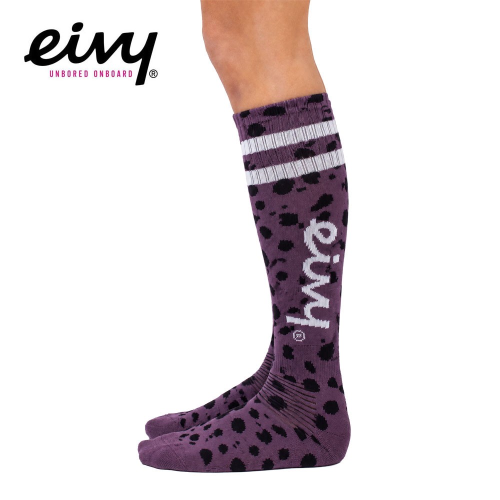 Chaussettes EIVY Cheerleader Wool Violet Femme