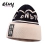 Bonnet à revers EIVY League Noir/Beige Junior