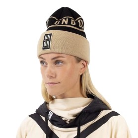 Bonnet à revers EIVY League Noir/Beige Junior