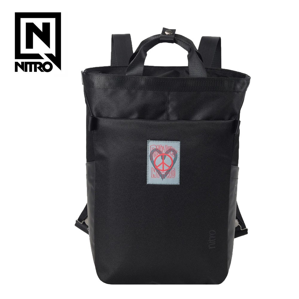 Sac à dos NITRO Mojo Noir Peace & Love Femme