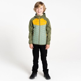 Veste hybride DARE 2B Explore II Hybrid Vert/Jaune Junior