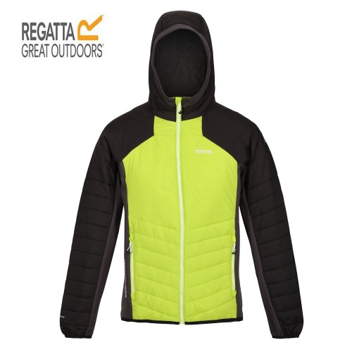 Micro-doudoune REGATTA Trutton Noir/Kiwi Homme