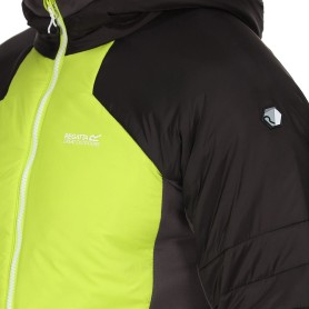 Micro-doudoune REGATTA Trutton Noir/Kiwi Homme