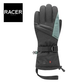 Gants de ski RACER Logic4 Noir/Vert Homme