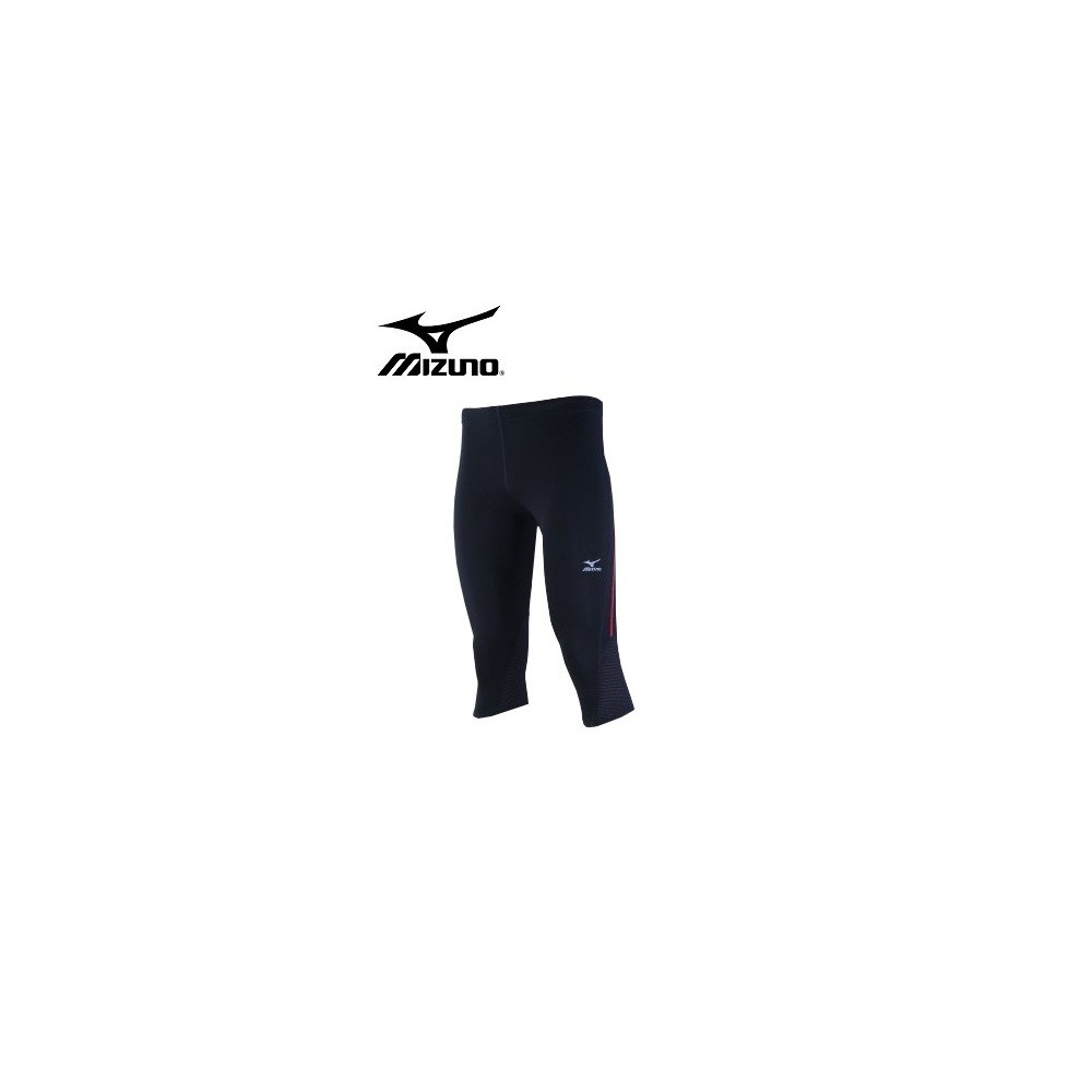 Collant  MIZUNO LT Weight 3/4 Tight  Noir Homme