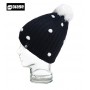 Bonnet de ski ORAGE Curtain Noir Filles