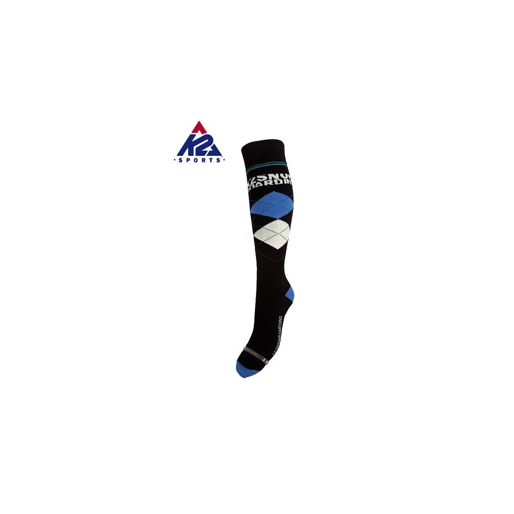 Chaussettes de snowboard K2 All Terrain Noir Hommes