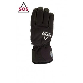 Gants de ski SOS Ski Glove Noir Unisexe