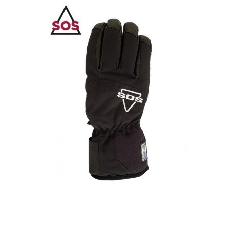 Gants de ski SOS Ski Glove Noir Unisexe