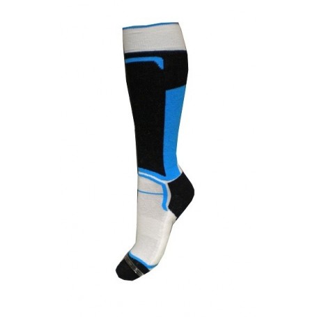 Chaussettes de ski SKI SOCKS Noir/bleu Junior