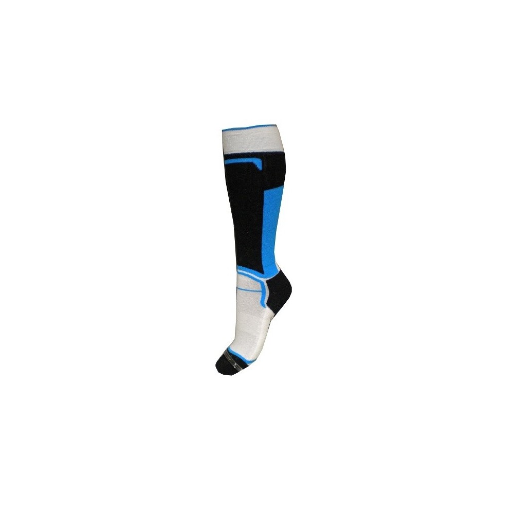 Chaussettes de ski SKI SOCKS Noir/bleu Junior