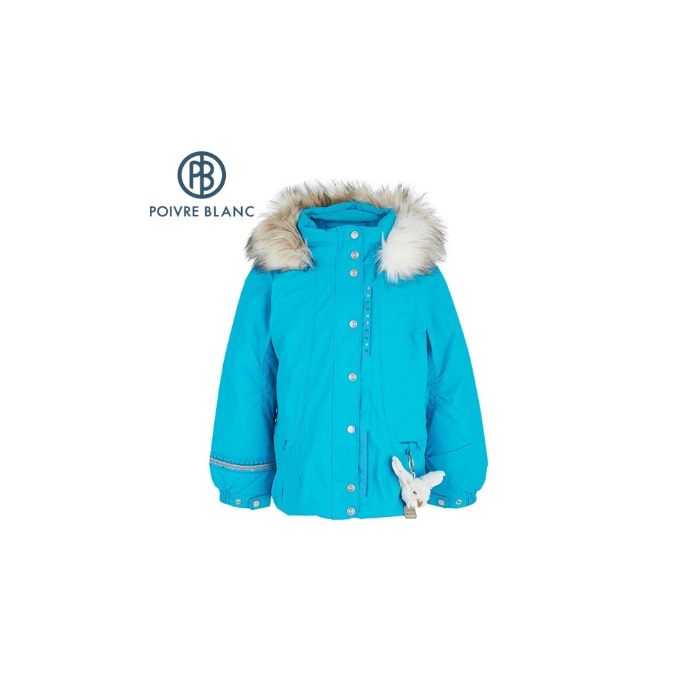 Veste de ski POIVRE BLANC W13-1002 BBGL/A Bleu BB Fille