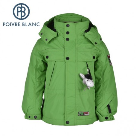 Veste de ski POIVRE BLANC W13 0900 BBBY Vert BB Gar on