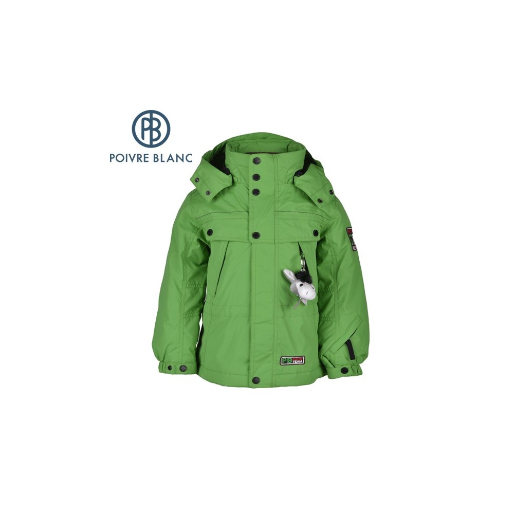 Veste de ski POIVRE BLANC W13-0900 BBBY Vert BB Garçon