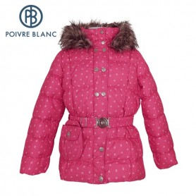 Doudoune POIVRE BLANC W13-1208 BBGL/A Rose  BB Fille