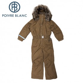 Combinaison de ski POIVRE BLANC W13-1030 BBGL/A Havane BB Fille