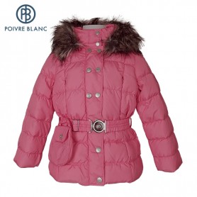 Doudoune POIVRE BLANC W13-1208 BBGL/A Rose BB Fille