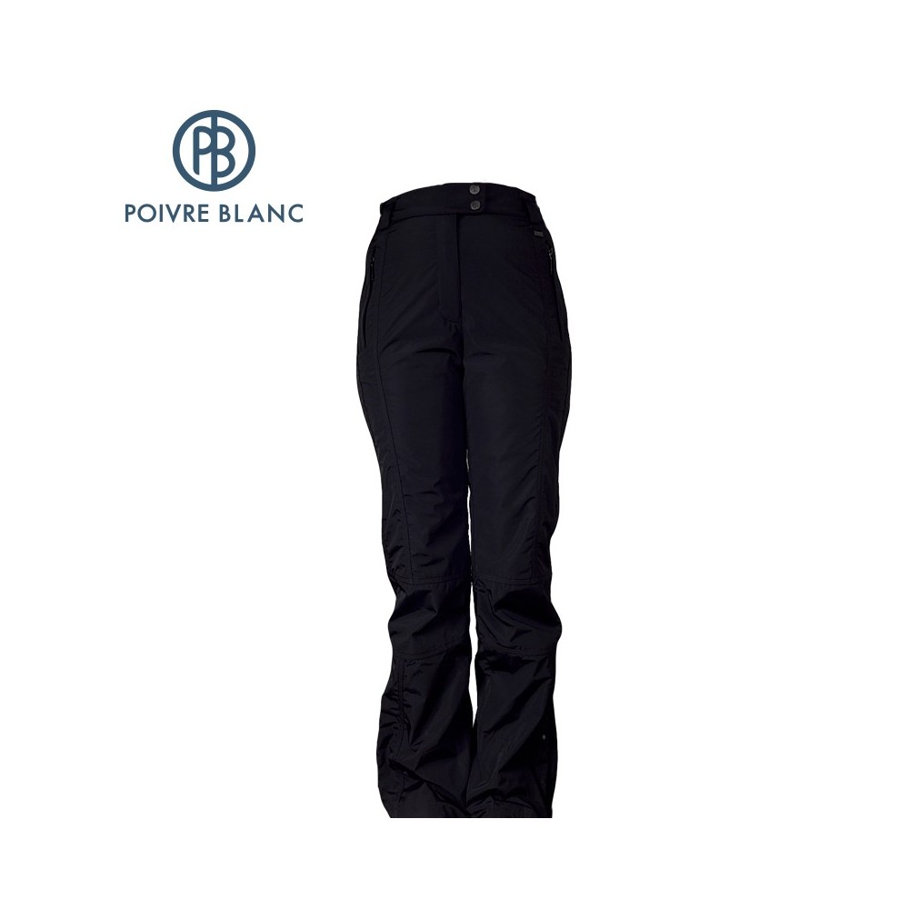 Pantalon de ski POIVRE BLANC W13-1020 WO Noir Femme