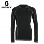 Maillot Laine Merinos SCOTT 9zro Noir Femmes