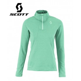 Pullover 1/2 zip SCOTT Two2 Vert Femmes