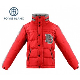 Doudoune de ski POIVRE BLANC W14-0902 BBBY Rouge BB Garçon